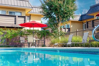 resort style pool